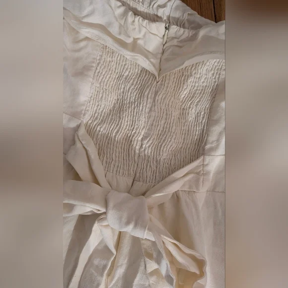 Zara Off-White Textured Knit Top - Picture 4 of 5